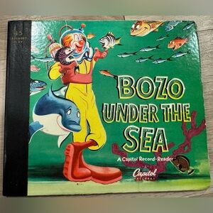 Bozo Under the Sea Record Reader book